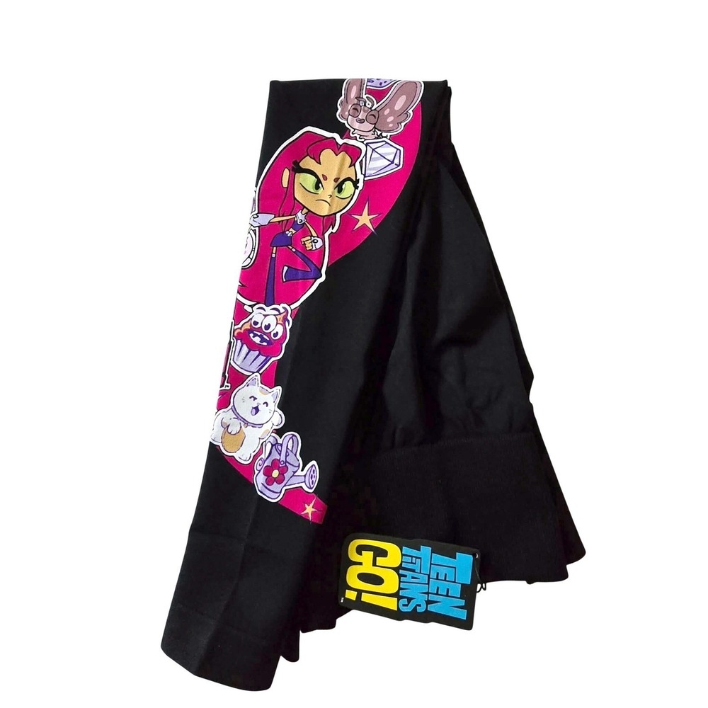 Civil regime Teen Titans Go Starfire Kelly Seamless Scrunch Leggings Black XS‎